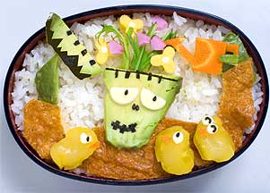 頭にお花が咲いちゃったフランケン