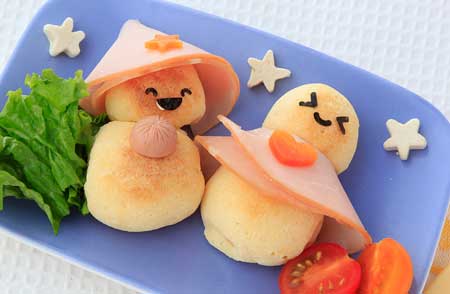 もちもちパンの仲良しコンビ