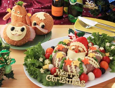 ローストビーフのクリスマスのサラダ 2009_12hakata-demo_6649.jpg