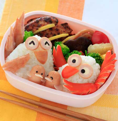 ふたごのヒヨコ生まれたよ！弁当