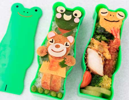 お気に入りのお弁当箱－カエル君
