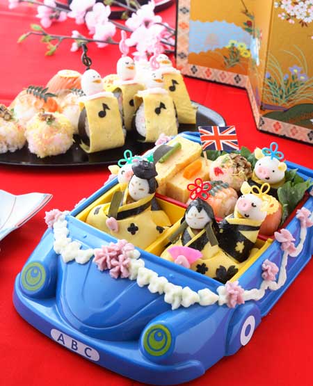 ひな祭りのお子様ランチ　パレード