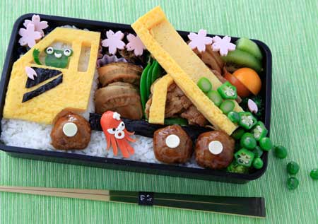 たまご焼きでダンプカー