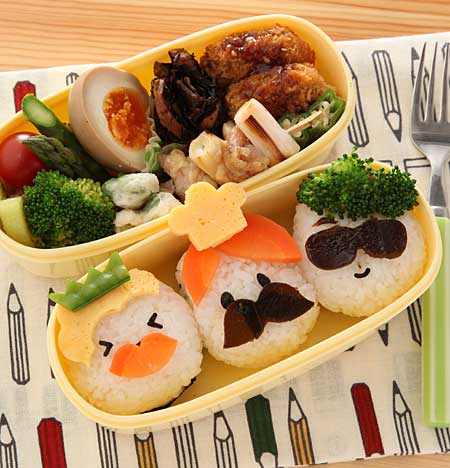 おにぎり変装弁当