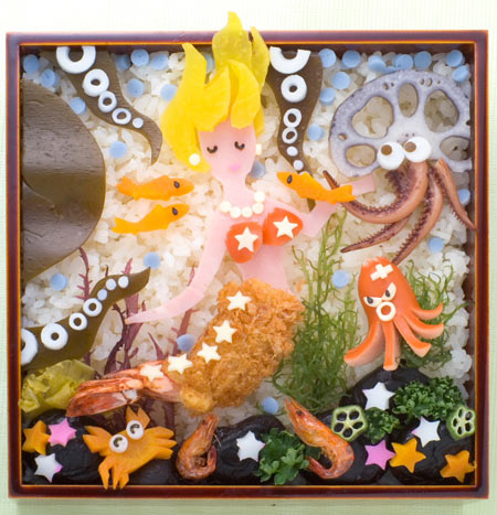 日本テレビ「ズームイン!!SUPER」で作ったお弁当 20050518-006zoominLL.jpg