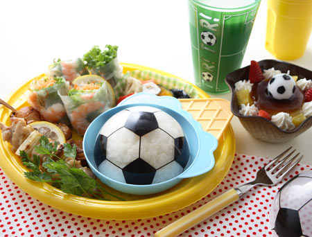 サッカーボール　ランチ