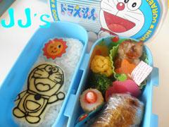 JJさんの投稿お弁当-ドラえもん JJさんの投稿お弁当-ドラえもん