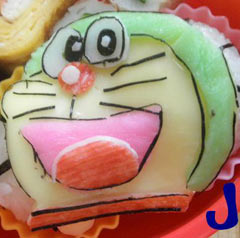 JJさんの投稿お弁当-ドラえもん JJさんの投稿お弁当-ドラえもん