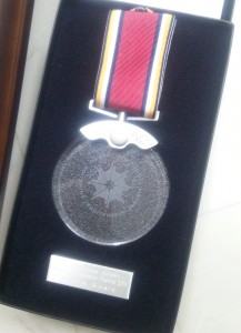 受賞メダル 新千歳空港国際アニメーション映画祭