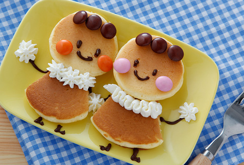 ホットケーキのお絵かき