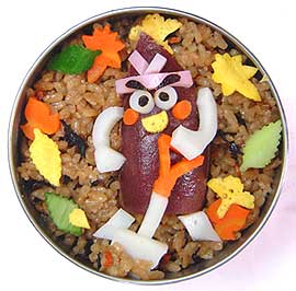 芋掘り弁当