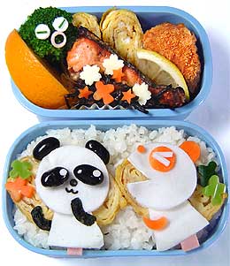 パンダパペット弁当