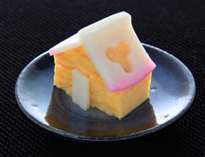 かまぼこでお花のお節-お家 かまぼこでお花のお節-お家