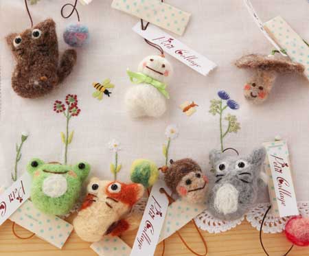 むらまま隊長の手作りフェルト　マスコット