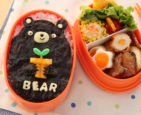 のり弁くまさん01-ちょっと迷う・・・？弁当
