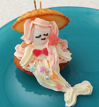 マドレーヌで人魚姫と真珠貝