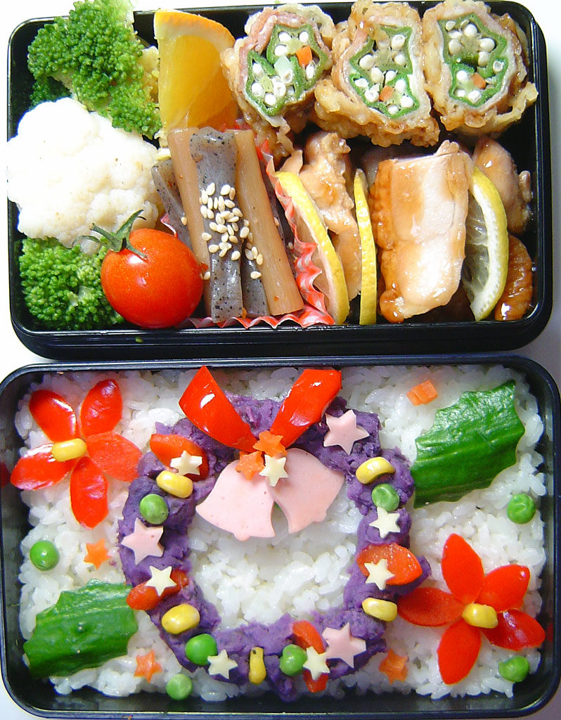 クリスマスリース2弁当